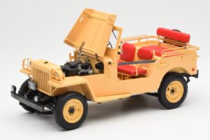 Toyota Land Cruiser BJ Bēšs Kyosho 1:18 08959BE Metāls — attēls 2 no 8