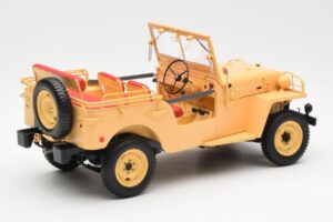 Toyota Land Cruiser BJ Bēšs Kyosho 1:18 08959BE Metāls — attēls 3 no 8