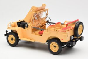 Toyota Land Cruiser BJ Bēšs Kyosho 1:18 08959BE Metāls — attēls 5 no 8