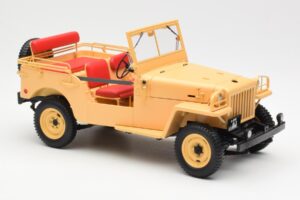 Toyota Land Cruiser BJ Bēšs Kyosho 1:18 08959BE Metāls — attēls 6 no 8