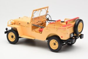 Toyota Land Cruiser BJ Bēšs Kyosho 1:18 08959BE Metāls — attēls 7 no 8