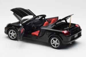Toyota MR2 Spyder W30 Melns LHD AUTOart 1:18 78714 Metāls — attēls 5 no 8