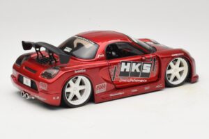 Toyota MR2 Spyder ZZW30 Tuned Sarkans Jada 1:18 63194 Metāls — attēls 3 no 8