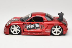 Toyota MR2 Spyder ZZW30 Tuned Sarkans Jada 1:18 63194 Metāls — attēls 4 no 8