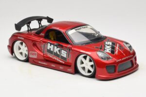 Toyota MR2 Spyder ZZW30 Tuned Sarkans Jada 1:18 63194 Metāls — attēls 6 no 8