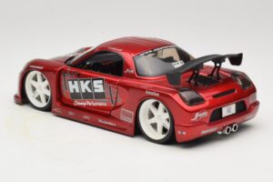 Toyota MR2 Spyder ZZW30 Tuned Sarkans Jada 1:18 63194 Metāls — attēls 7 no 8