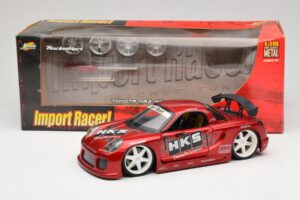 Toyota MR2 Spyder ZZW30 Tuned Sarkans Jada 1:18 63194 Metāls — attēls 8 no 8