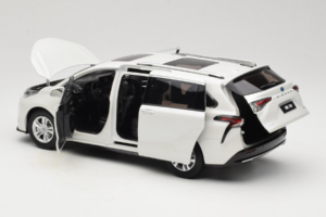 Toyota Sienna XL30 Balts OEM 1:18 TOYOTA013 Metāls — attēls 5 no 8