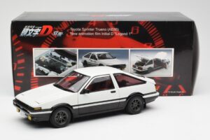 Toyota Sprinter Trueno AE86 New Initial D Movie Legend 1 AUTOart 1:18 78798 Metāls — attēls 8 no 8