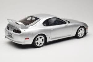 Toyota Supra A80 Sudrabs Kyosho 1:12 KSR12006S Sveķi — attēls 2 no 6