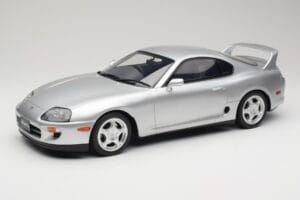 Toyota Supra A80 Sudrabs Kyosho 1:12 KSR12006S Sveķi
