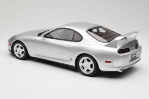 Toyota Supra A80 Sudrabs Kyosho 1:12 KSR12006S Sveķi — attēls 5 no 6