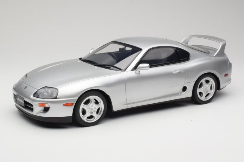Toyota Supra A80 Sudrabs Kyosho 1:12 KSR12006S Sveķi