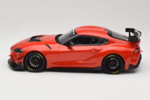 Toyota GR Supra A90 GT4 100 Edition Plasma Orange Otto 1:18 OT1123 Sveķi — attēls 3 no 6