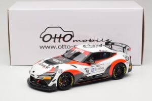 Toyota Supra A90 GT4 #9 E. Cheli / E. Joulie FFSA GT4 France 2020 Otto 1:18 OT1122 Sveķi — attēls 6 no 6