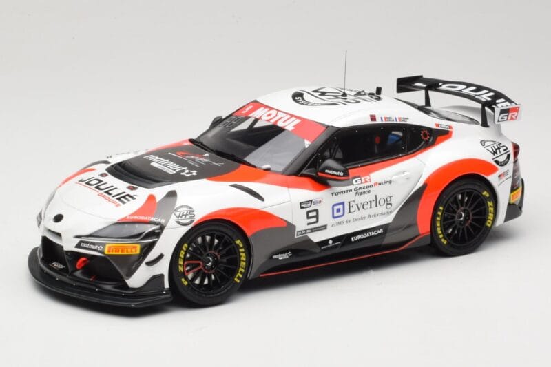 Toyota Supra A90 GT4 #9 E. Cheli / E. Joulie FFSA GT4 France 2020 Otto 1:18 OT1122 Sveķi