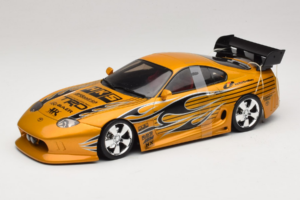 Toyota Supra A80 Zeltainis Tunerz Edition Hot Wheels 1:18 B6091 Metāls