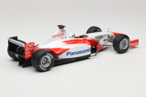 Toyota TF102 #25 A. McNish Panasonic Toyota Racing Showcar 2002 Minichamps 1:18 103020075 Metāls — attēls 2 no 6