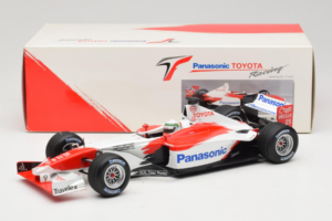 Toyota TF102 #25 A. McNish Panasonic Toyota Racing Showcar 2002 Minichamps 1:18 103020075 Metāls — attēls 6 no 6
