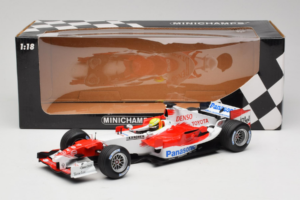 Toyota TF105 #17 R. Schumacher Panasonic Toyota Racing 2005 Minichamps 1:18 100050017 Metāls — attēls 7 no 7