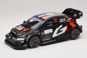 Toyota GR Yaris Rally1 #17 S. Ogier / V. Landais Rally Islas Canarias 2025 IXO 1:18 18RMC249B Metāls