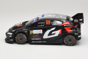 Toyota GR Yaris Rally1 #69 K. Rovanpera / J. Halttunen Rally Islas Canarias 2025 IXO 1:18 18RMC249A Metāls — attēls 3 no 6
