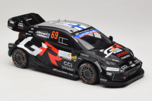 Toyota GR Yaris Rally1 #69 K. Rovanpera / J. Halttunen Rally Islas Canarias 2025 IXO 1:18 18RMC249A Metāls — attēls 4 no 6