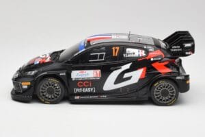 Toyota Yaris Rally1 WRC #17 S. Ogier / V. Landais Rally Croatia 2024 IXO 1:18 18RMC202 Metāls — attēls 3 no 6