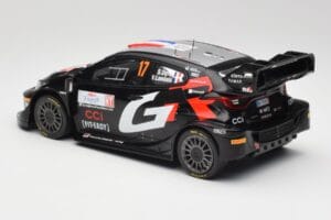 Toyota Yaris Rally1 WRC #17 S. Ogier / V. Landais Rally Croatia 2024 IXO 1:18 18RMC202 Metāls — attēls 5 no 6