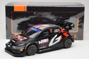 Toyota Yaris Rally1 WRC #17 S. Ogier / V. Landais Rally Croatia 2024 IXO 1:18 18RMC202 Metāls — attēls 6 no 6