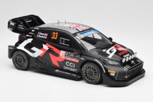 Toyota Yaris Rally1 WRC #33 E. Evans / S. Martin Rally Monte Carlo Night Version 2024 IXO 1:18 18RMC197 Metāls — attēls 4 no 6