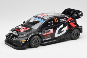 Toyota Yaris Rally1 WRC #33 E. Evans / S. Martin Rally Monte Carlo Night Version 2024 IXO 1:18 18RMC197 Metāls