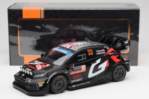 Toyota Yaris Rally1 WRC #33 E. Evans / S. Martin Rally Monte Carlo Night Version 2024 IXO 1:18 18RMC197 Metāls — attēls 6 no 6