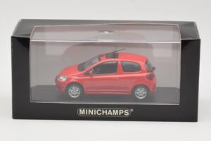 Toyota Yaris TS Sarkans Minichamps 1:43 430166062 Metāls — attēls 4 no 4