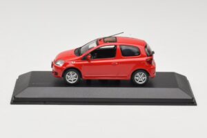 Toyota Yaris TS Sarkans Minichamps 1:43 430166062 Metāls