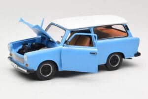 Trabant 601 Universālis Zils Sun Star 1:18 4272 Metāls — attēls 2 no 8