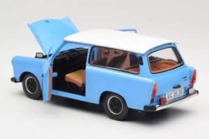 Trabant 601 Universālis Zils Sun Star 1:18 4272 Metāls — attēls 5 no 8