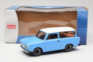 Trabant 601 Universālis Zils Sun Star 1:18 4272 Metāls — attēls 8 no 8