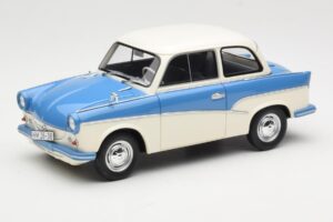 Trabant P50 Gaiši Zils Krēmkrāsa BoS Models 1:18 BOS035 Sveķi