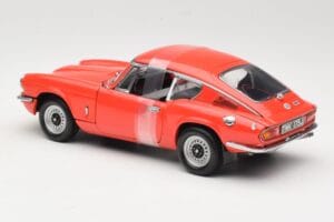Triumph GT6 Mk3 Sarkans Sun Star 1:18 1056 Metāls — attēls 5 no 6