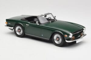 Triumph TR6 PI Tumšzaļš Minichamps 1:18 155132030 Metāls — attēls 4 no 6