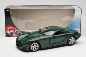 TVR Speed 12 Tumši Zaļš Hot Wheels 1:18 50429 Metāls — attēls 8 no 8