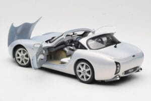 TVR Tuscan Mk2 Sudrabs Sun Star 1:18 4462 Metāls — attēls 5 no 8
