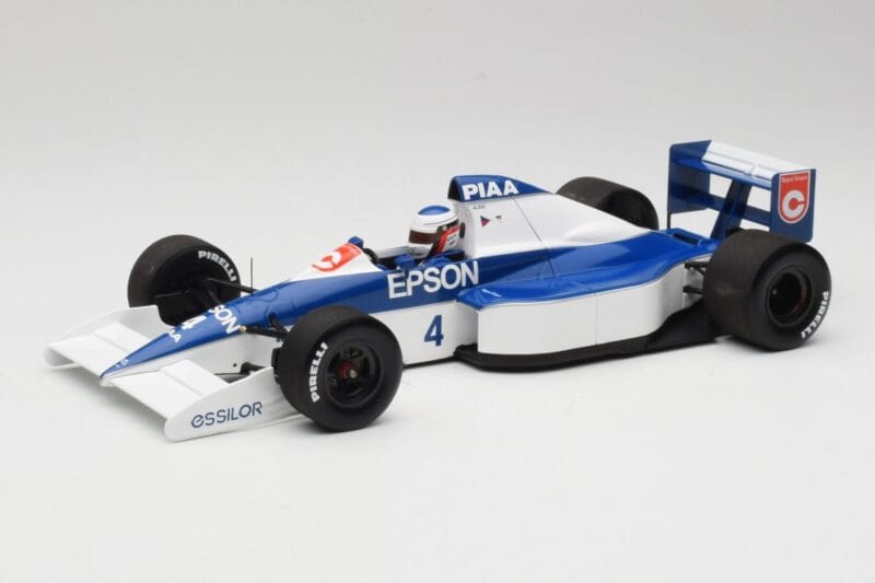 Tyrrell Ford 018 #4 J. Alesi 2nd Place USA GP 1990 Minichamps 1:18 110900004 Metāls