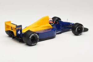 Tyrrell Ford 018 #4 J. Herbert Belgian GP 1989 Minichamps 1:18 110891104 Metāls — attēls 2 no 6