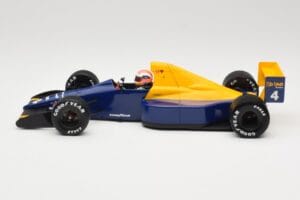Tyrrell Ford 018 #4 J. Herbert Belgian GP 1989 Minichamps 1:18 110891104 Metāls — attēls 3 no 6