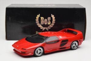 Vector M12 Sarkans BoS Models 1:18 BOS377 Sveķi — attēls 6 no 6