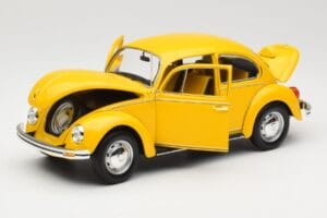 Volkswagen Beetle 1200 Dzeltens Minichamps 1:18 150057106 Metāls — attēls 2 no 8
