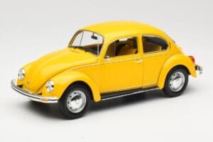Volkswagen Beetle 1200 Dzeltens Minichamps 1:18 150057106 Metāls