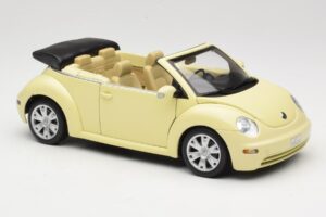 Volkswagen Beetle Kabriolets Dzeltens Gate 1:18 VW24108 Metāls — attēls 6 no 8